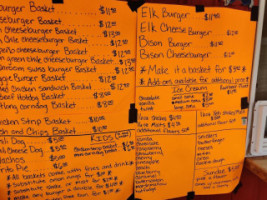 South Fork Malt Shoppe menu