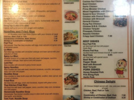 Thai Kitchen menu