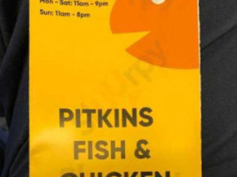 Pitkins Fish Chicken menu