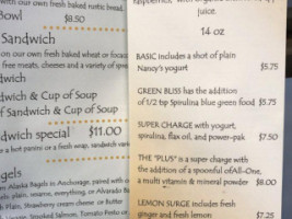 Rogue Garden menu