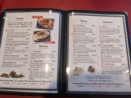 Pad Thai Kitchen menu