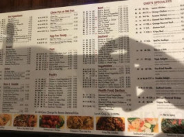 Hunan Cafe menu