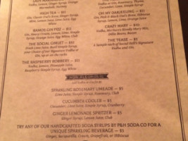 Social Still menu