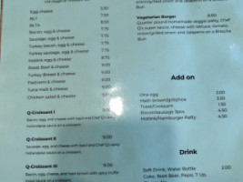 Koffee Pott menu