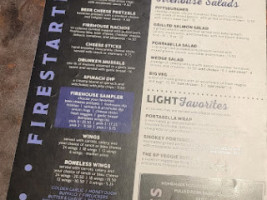 Firehouse Tap Grille menu