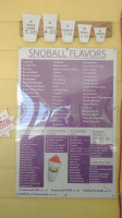 Bayou Snowballs food