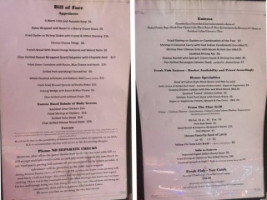 Cheryl's By The Bay menu