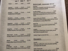 Giovanni's Ii menu