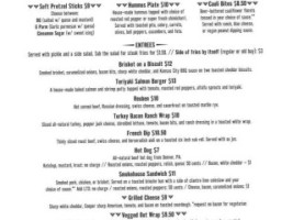 Root Down Brewing Company menu