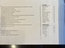 Blue Island Sushi And Roll menu