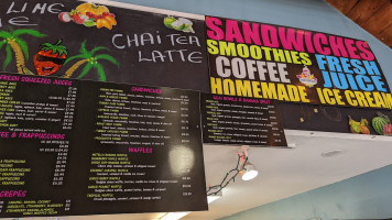 Southernmost Smoothie Shop menu