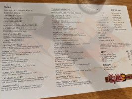 Chef Lu's Asian Bistro menu