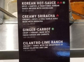 Seoulspice menu