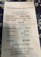 Broncho Grill House food