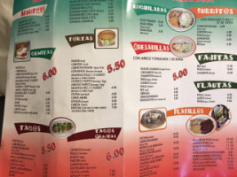 Los Primos menu