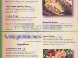 Applebee's Grill menu