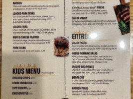 Texas Pitmaster Bbq menu