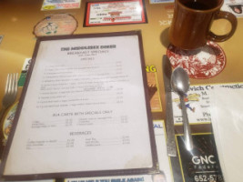 Middlesex Diner menu