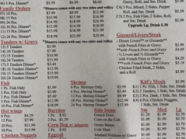 Lisa's Chicken menu