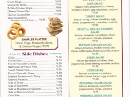 Cortland Diner menu