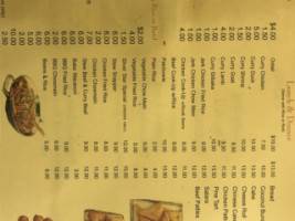 Silver Star Roti Shop menu