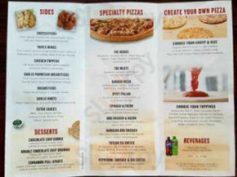 Papa Johns Pizza menu