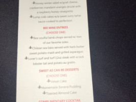 Bee Soulful menu