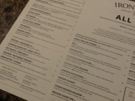 Ironwood American Kitchen At The Fairmont Scottsdale Princess menu