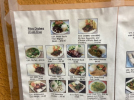 Pho Daily menu