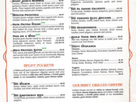 Spliffs Gastropub menu