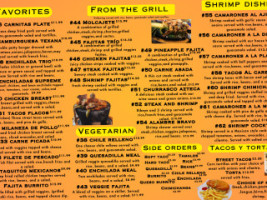 El Patron menu