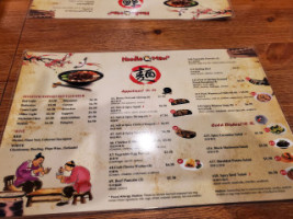 Noodle Man menu