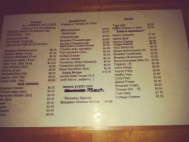 Post menu