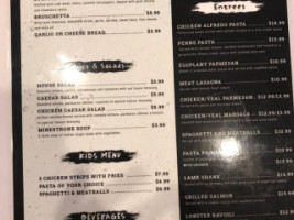 Giovanni's Mediterranean Italian Cuisine menu