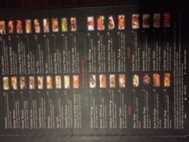 Sapporo Japanese menu