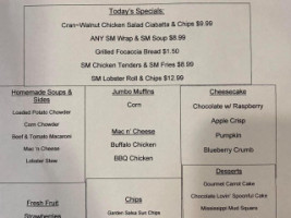 Shelby's Deli menu