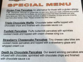 Georgia’s Pancake House menu