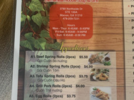 Pho Cali Vietnamese Noodle Soup &grill menu