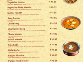 Spice Grill menu