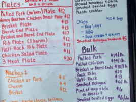 Johnboy's Bbq menu