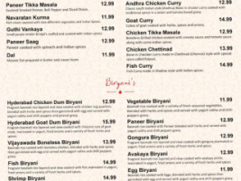 Hyderabad Biryani House Rochester menu