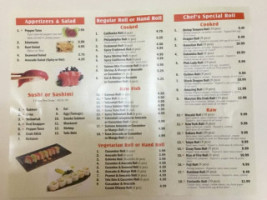 Wasabi Sushi menu