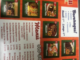 Mayhill Taqueria menu