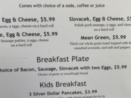 Franklin Deli menu