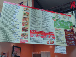 El Burrito Grill menu