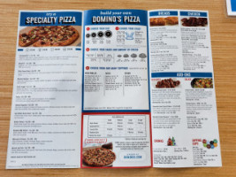 Domino's Pizza menu