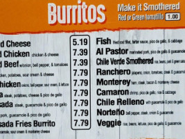 Beto’s menu