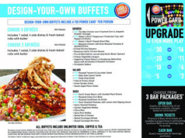 Dave Buster's food