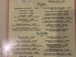 Gaetanos menu