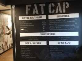 Fat Cap Smoked Meats menu